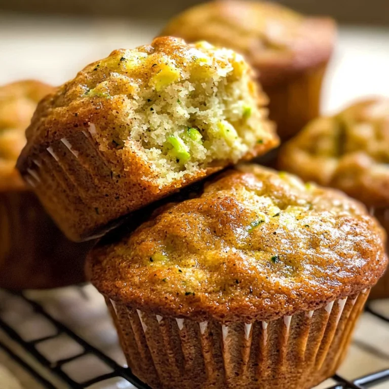 Healthy Banana Zucchini Muffins