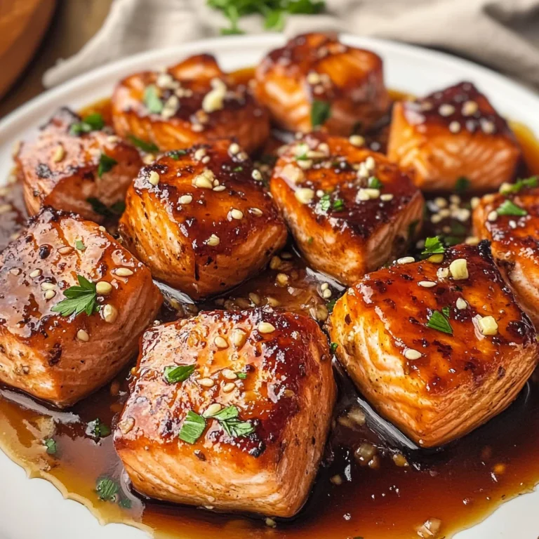 Honey Butter Garlic Glazed Salmon Bites: An Incredible Ultimate Recipe