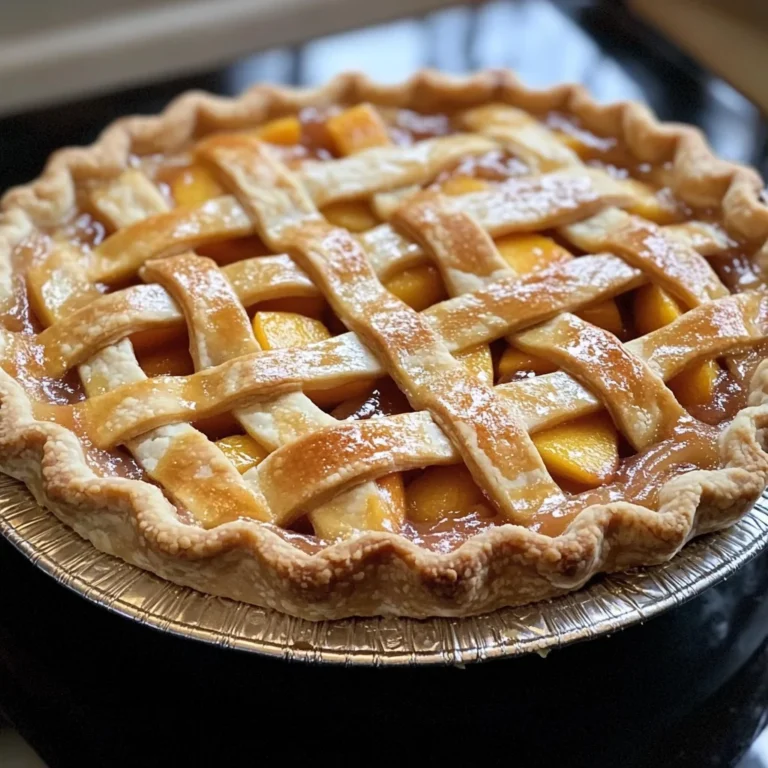 Ina Garten's Perfect Peach Pie