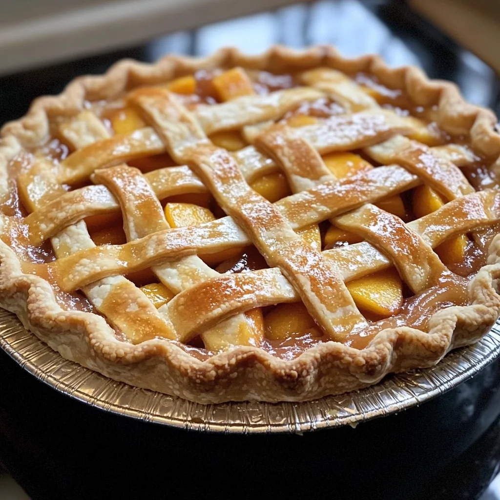 Ina Garten's Perfect Peach Pie