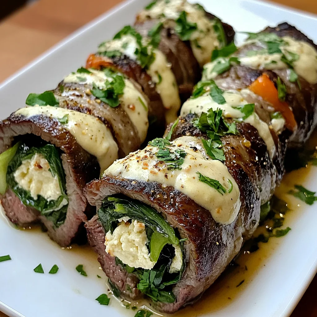 Irresistible Hatch Green Chile Steak Roll Ups