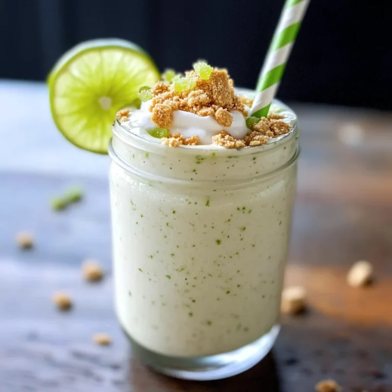Key Lime Pie Protein Smoothie