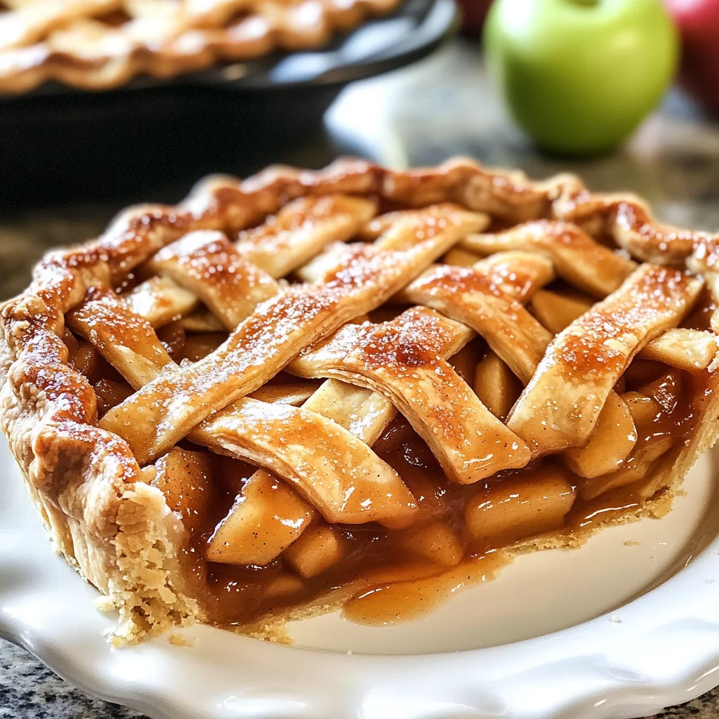 Lattice Apple Pie