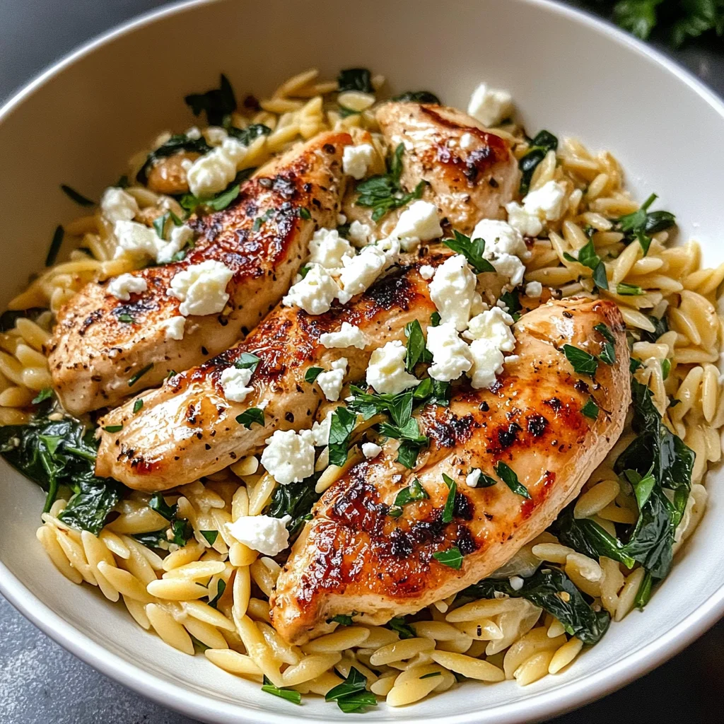 Lemon-Feta Chicken and Orzo: An Amazing Ultimate Recipe