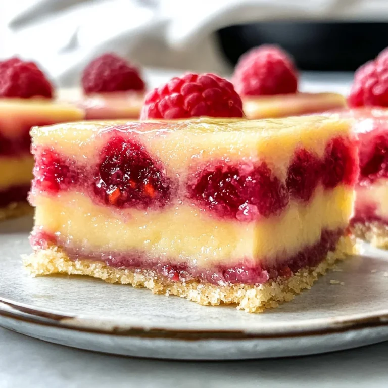Lemon Raspberry Bars