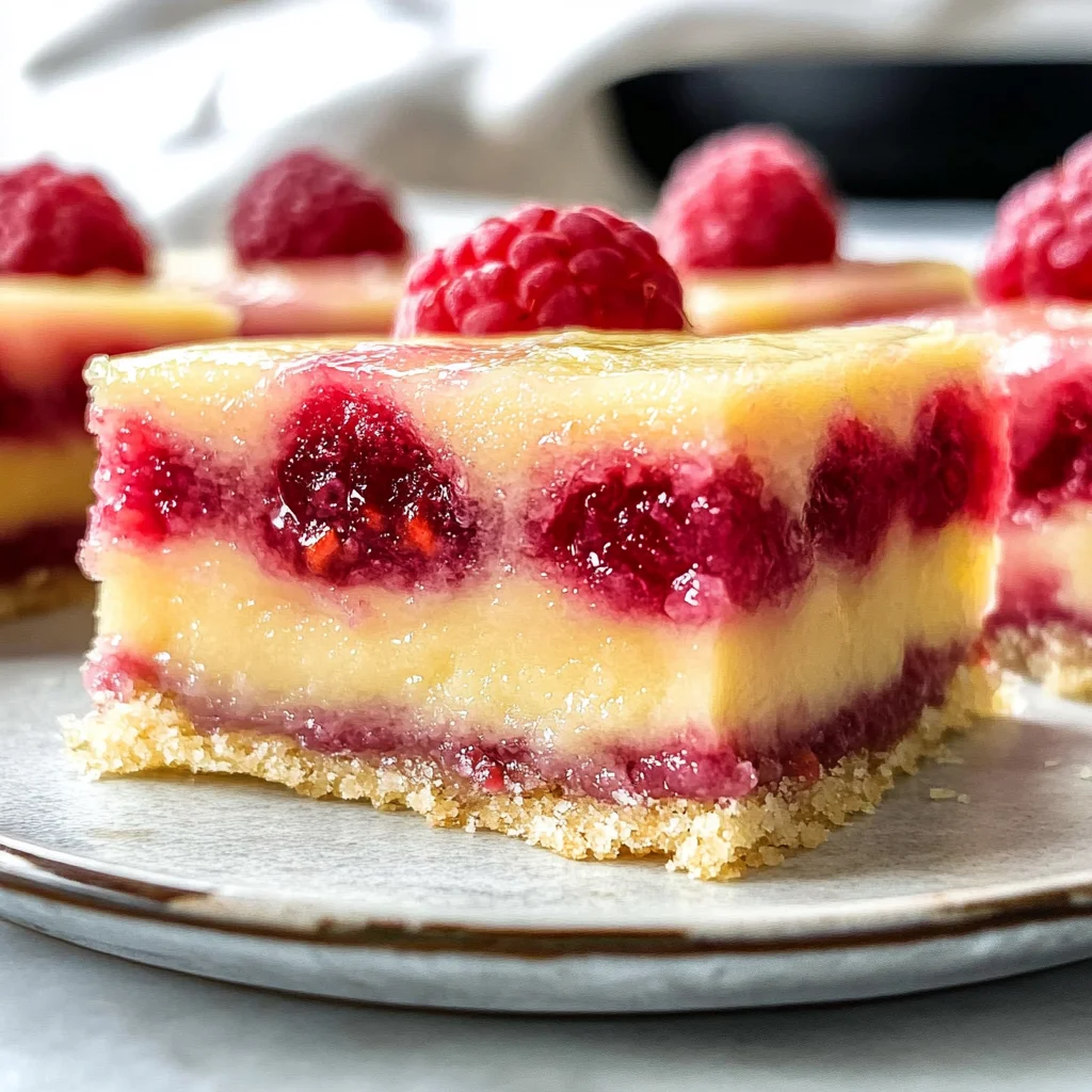Lemon Raspberry Bars