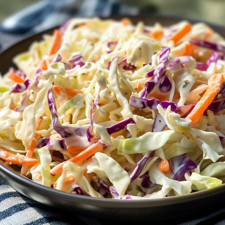 Low Calorie Cole Slaw