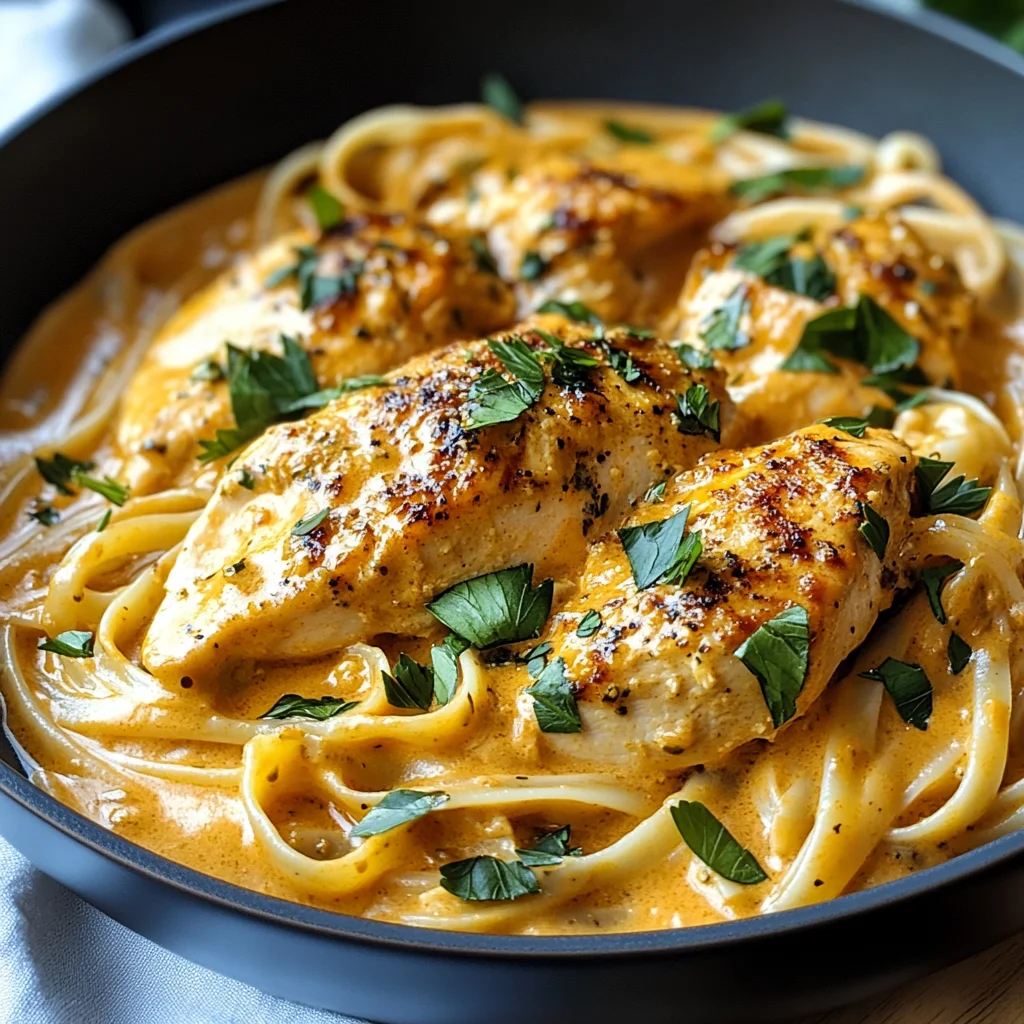 Marry Me Pumpkin Chicken Pasta