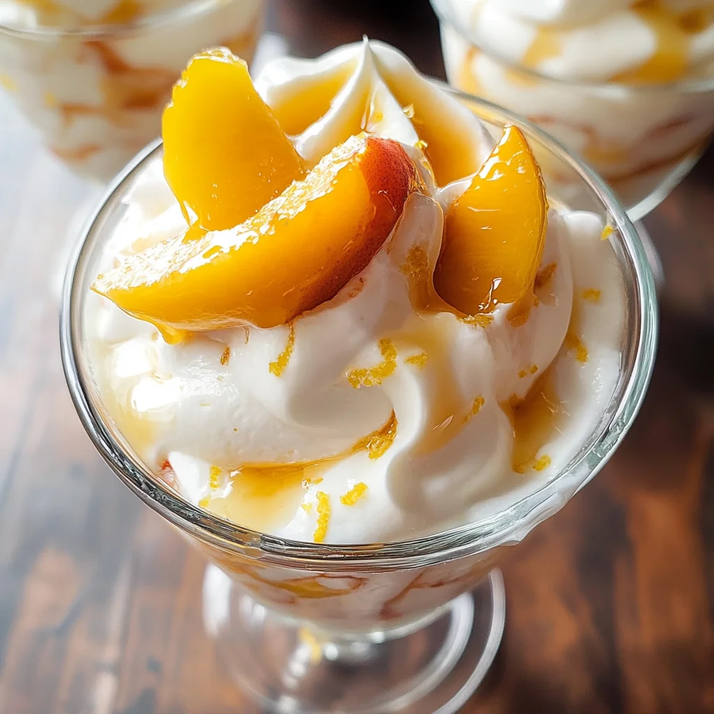 Peaches and Cream Recipe