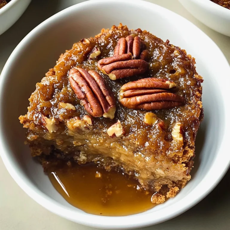 Pecan Pie Pudding Cake