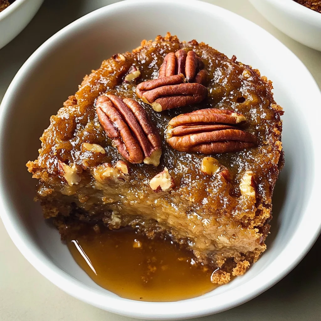 Pecan Pie Pudding Cake