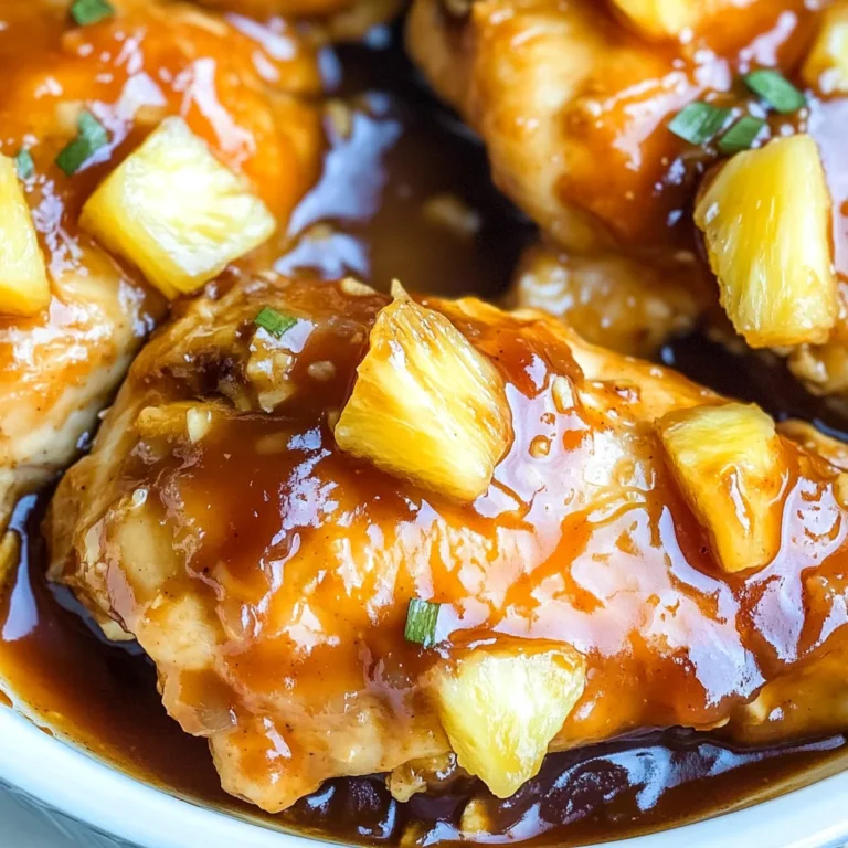 Pineapple Chicken | Crockpot Hawaiian BBQ Chicken