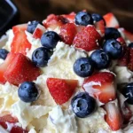 Red White & Blue Fluff Salad