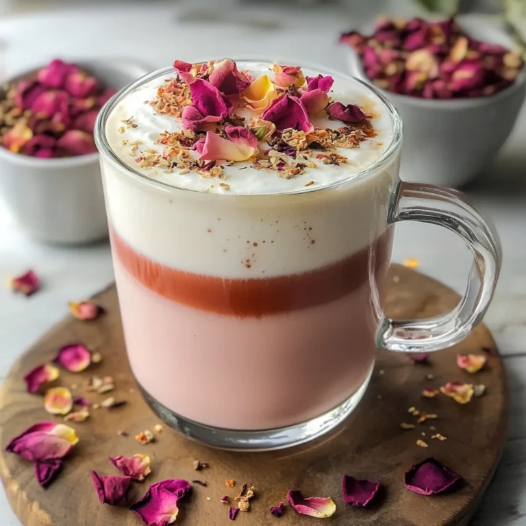 Rose Vanilla London Fog: A Romantic Floral Twist on a Classic