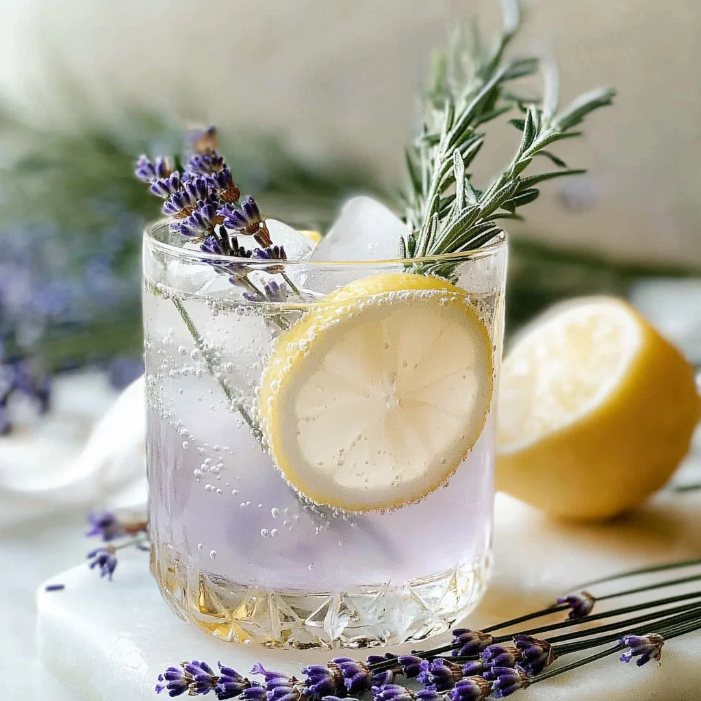 Sparkling Lavender Lemonade