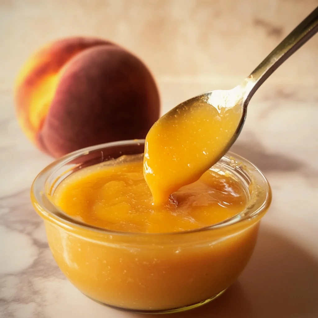 Sweet Peach Salad Dressing