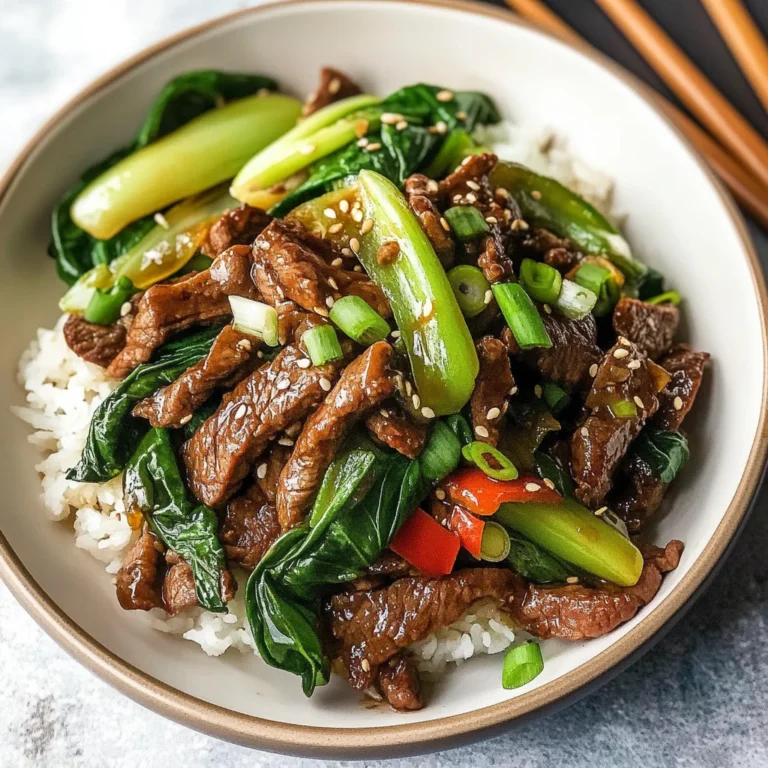The Best Bok Choy Stir-Fried Beef Dish You’ll Ever Try