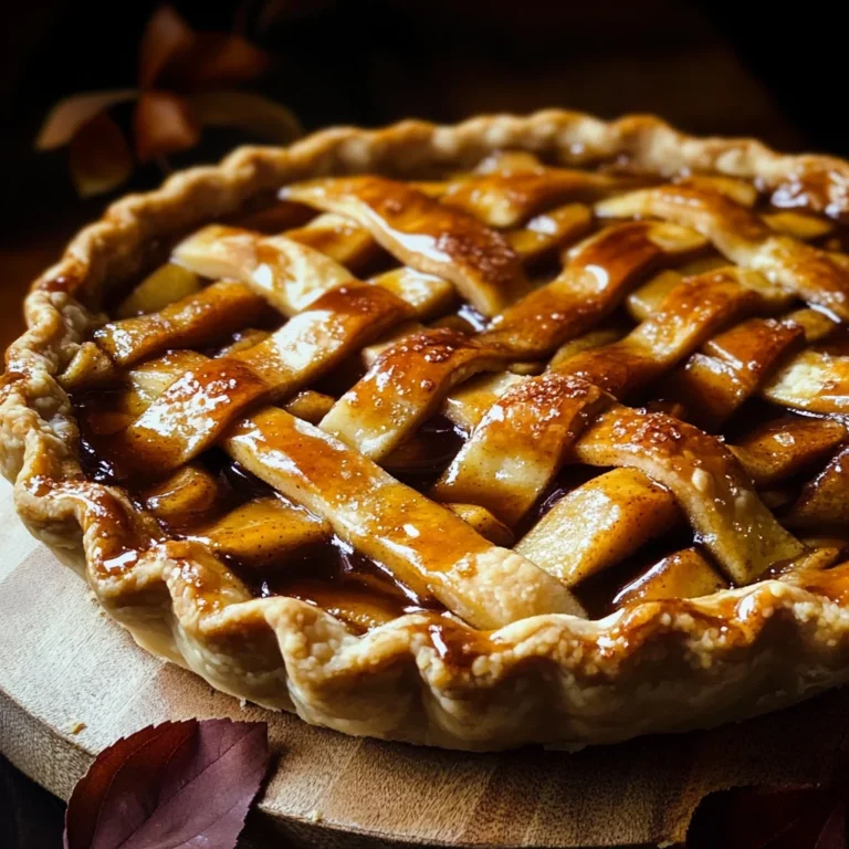 Toffee Apple Pie