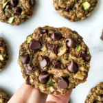 Zucchini Bread Breakfast Cookies (gluten-free, refined sugar-free, oil-free, dairy-free option, vegan option)