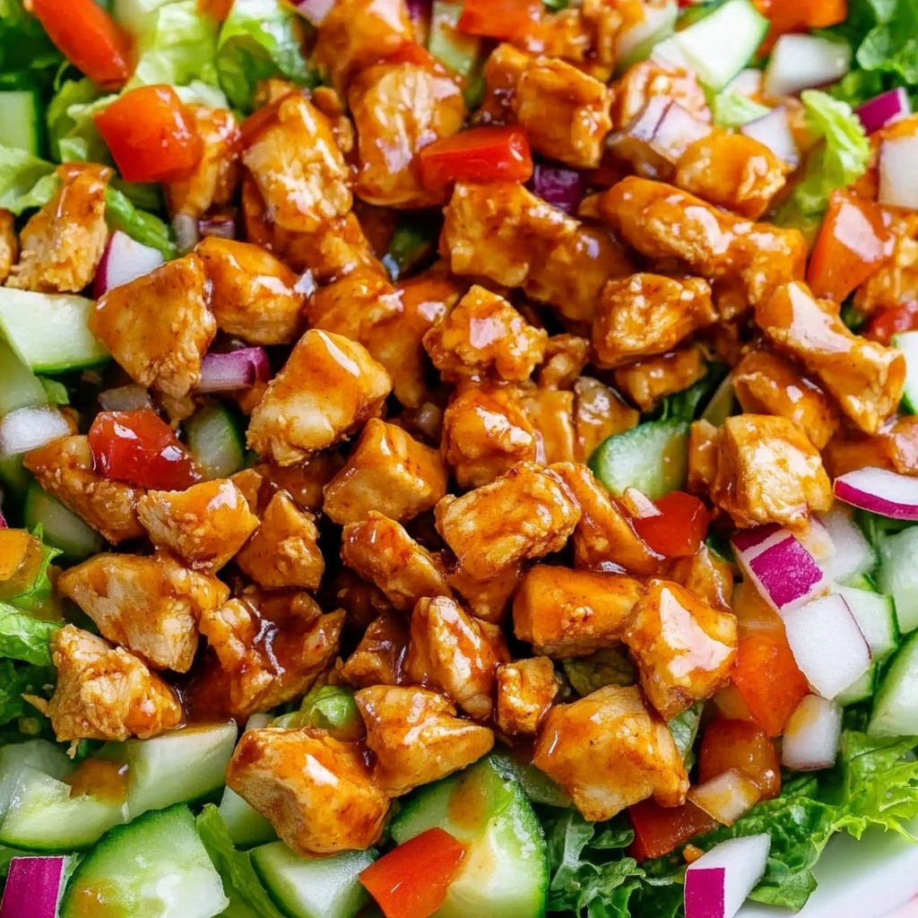 Honey Hot Chicken Salad